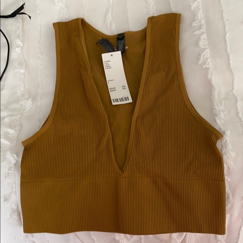 Out From Under cropped bralette/tank